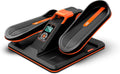 Under Desk Elliptical, Portable Seated Elliptical Exercise Machine, with Touch Screen Control Panel and Remote Control for Home or Office Use. Wireless Connectivity Enabled.