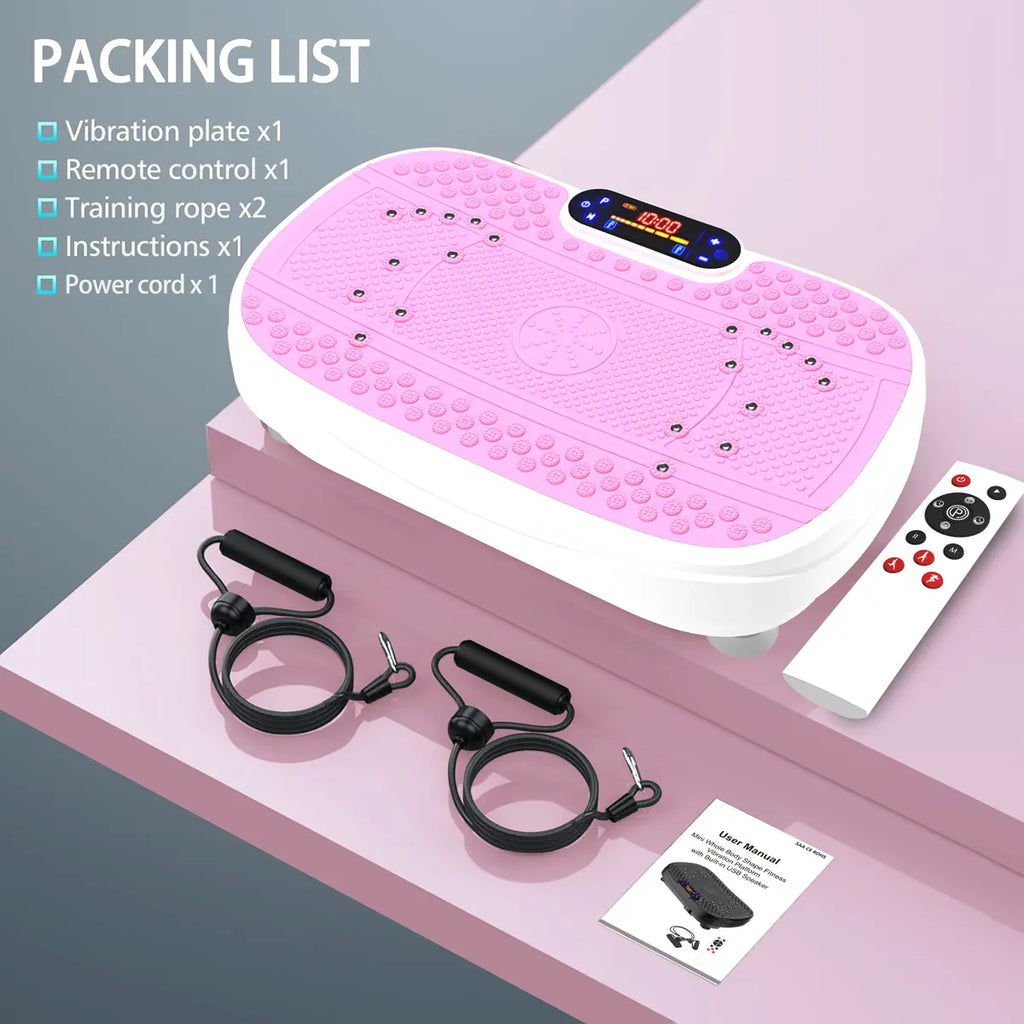 Vibration Plate Fitness Exercise Machine
